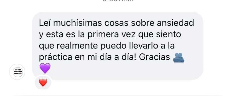 Testimonio real de una clienta
